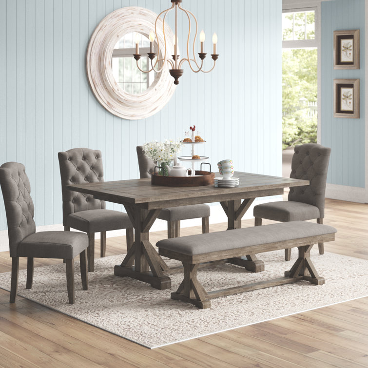 Laurel Foundry Modern Farmhouse Handler 6 - Person Dining Set & Reviews - Wayfair Canada